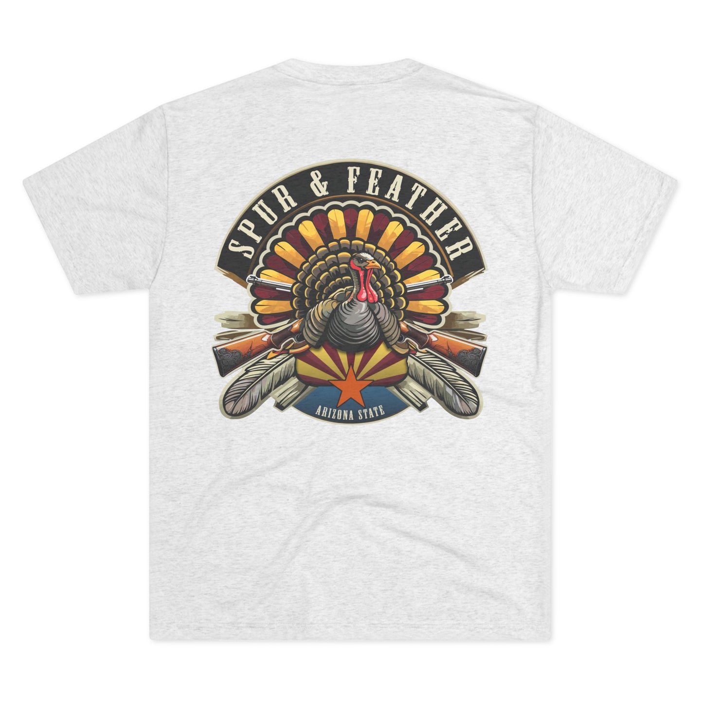 Spur & Feather Original Tri-Blend Crew Tee