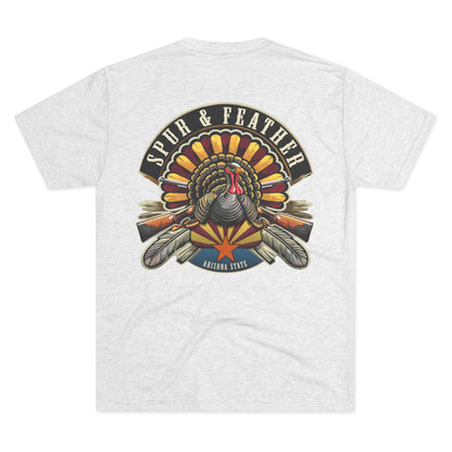 Spur & Feather Original Tri-Blend Crew Tee