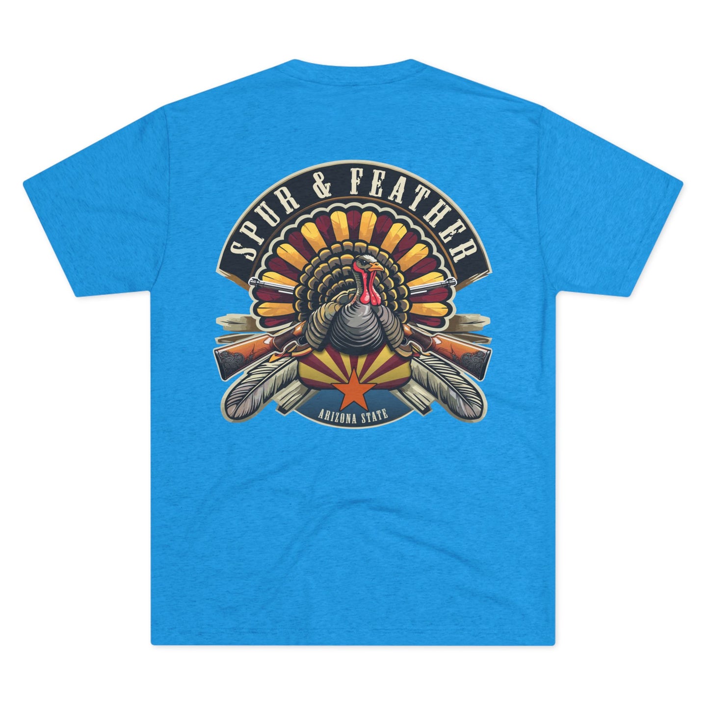 Spur & Feather Original Tri-Blend Crew Tee