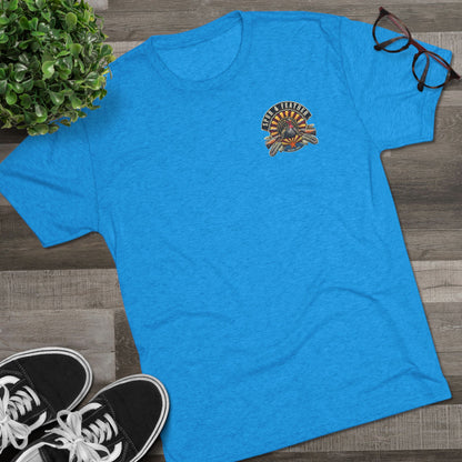 Chasing Gobbles Tri-Blend Crew Tee