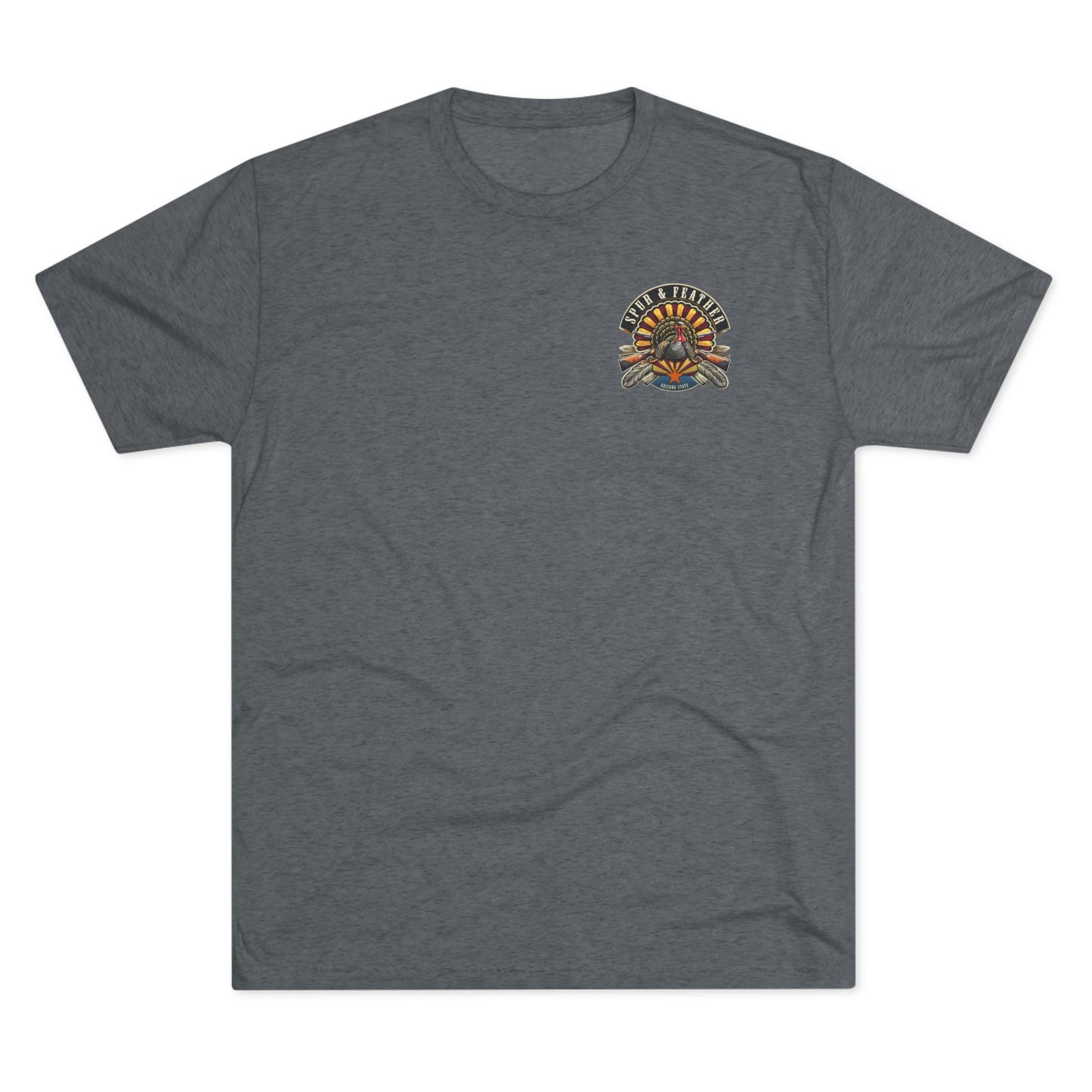 Spur & Feather Original Tri-Blend Crew Tee