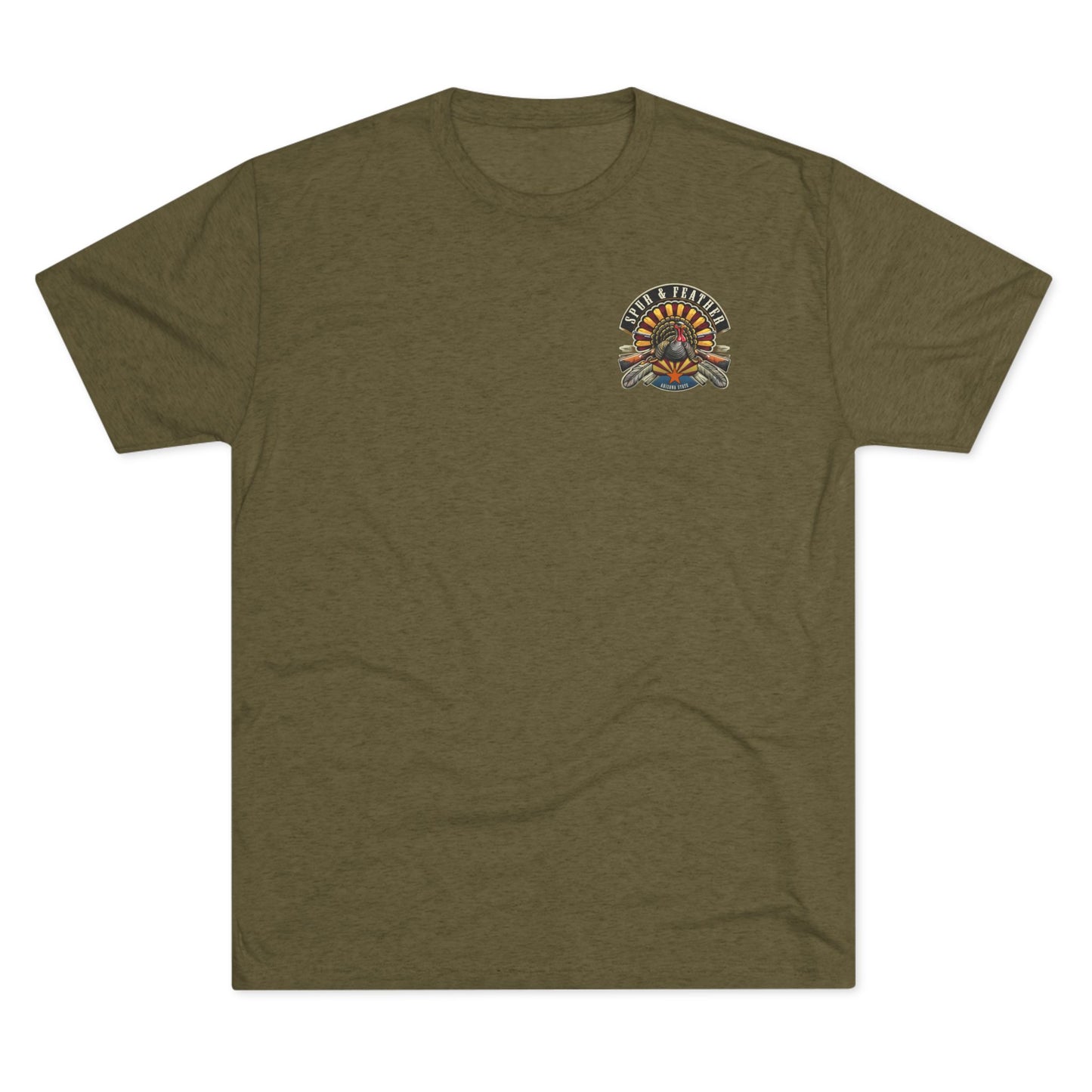 Chasing Gobbles Tri-Blend Crew Tee