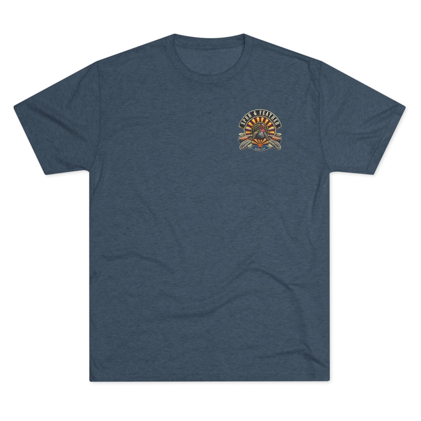 Chasing Gobbles Tri-Blend Crew Tee