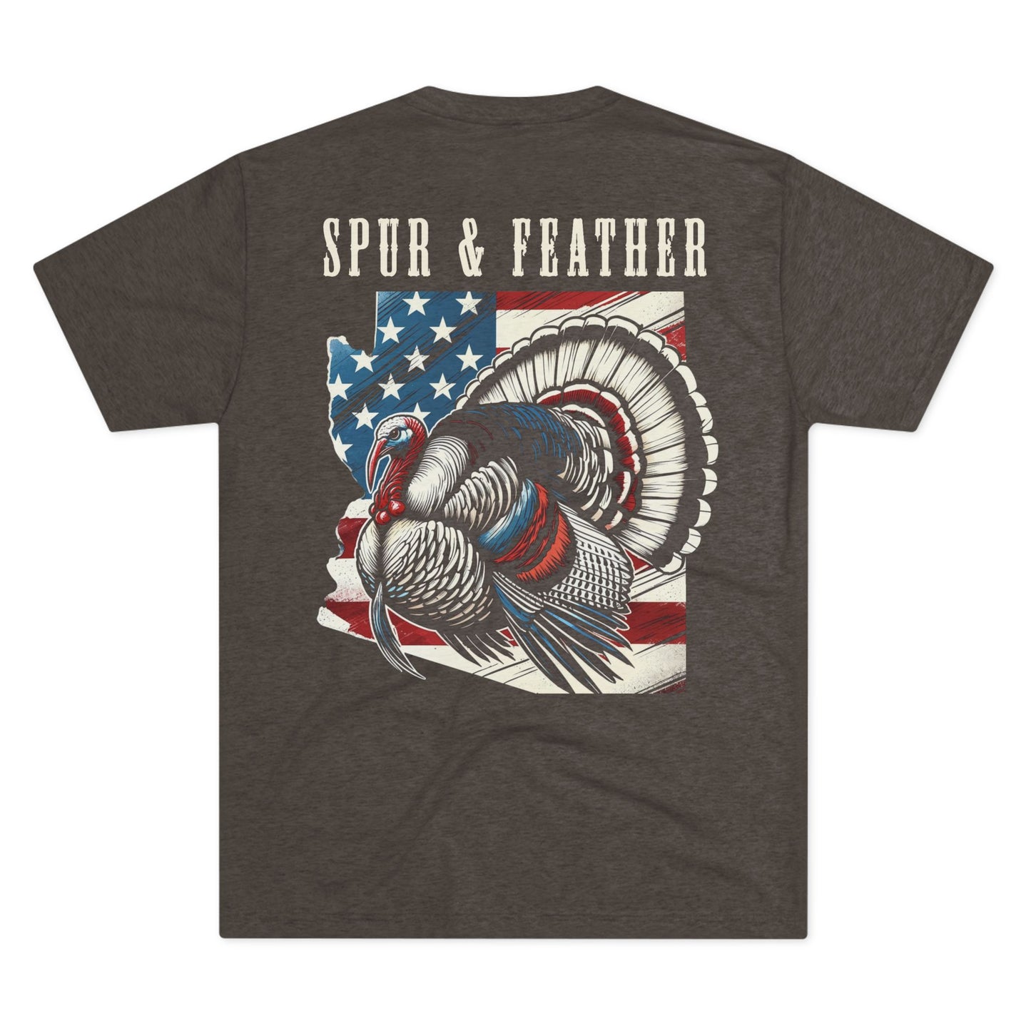 Red, White and Strut Tee