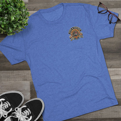 Chasing Gobbles Tri-Blend Crew Tee