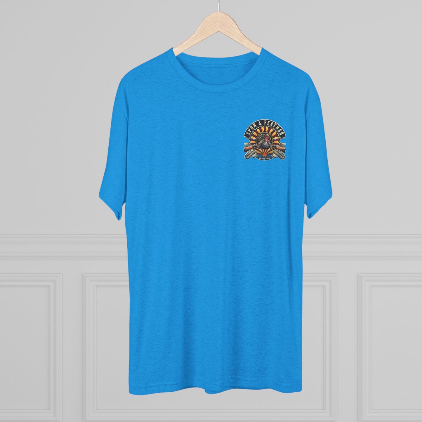 Chasing Gobbles Tri-Blend Crew Tee