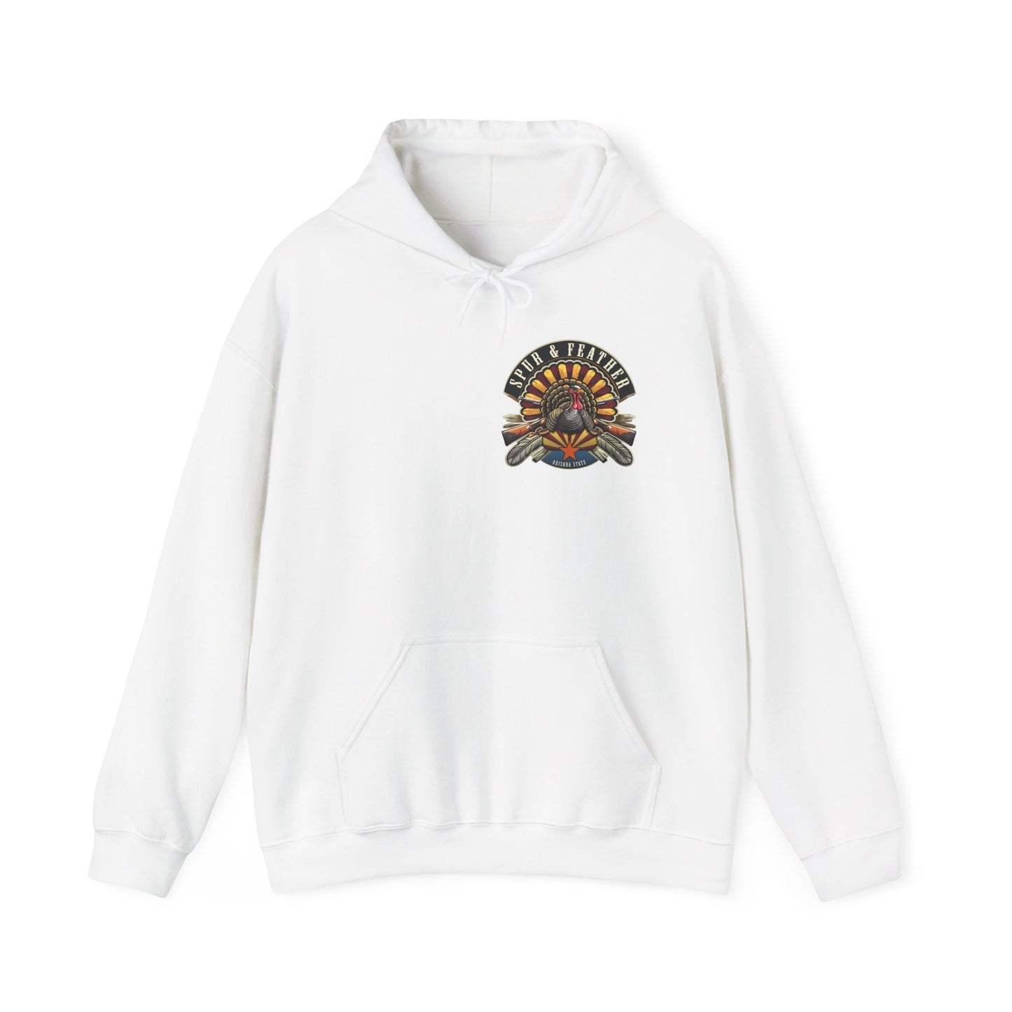 Spur & Feather Logo Hooded Sweatshirt