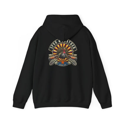 Spur & Feather Logo Hooded Sweatshirt