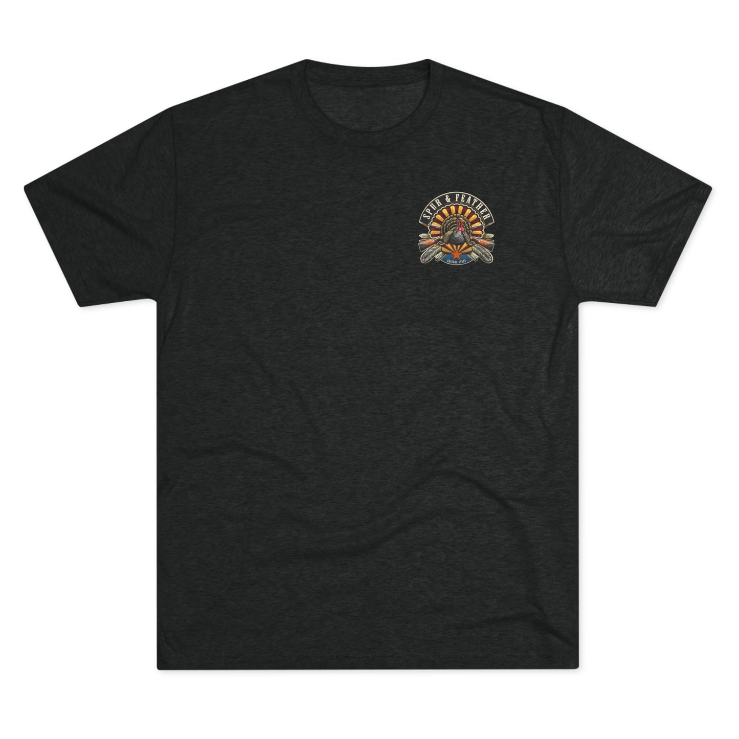 Chasing Gobbles Tri-Blend Crew Tee