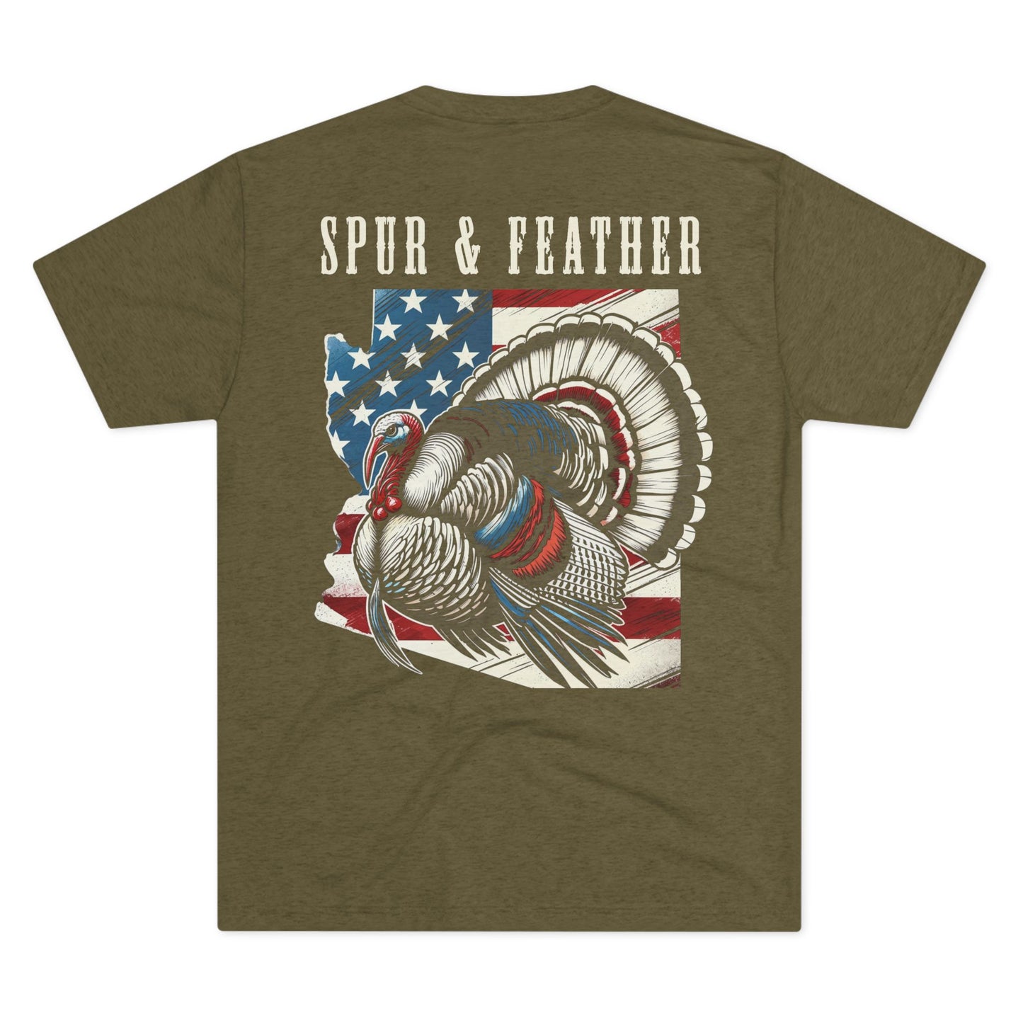 Red, White and Strut Tee