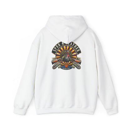 Spur & Feather Logo Hooded Sweatshirt