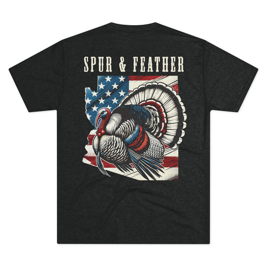 Red, White and Strut Tee