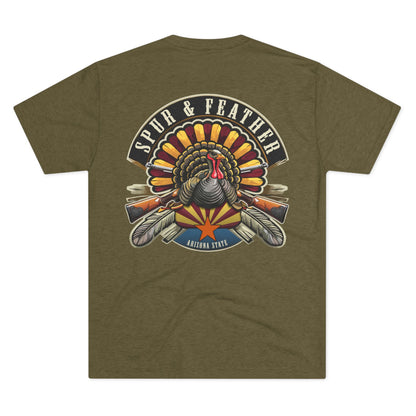 Spur & Feather Original Tri-Blend Crew Tee