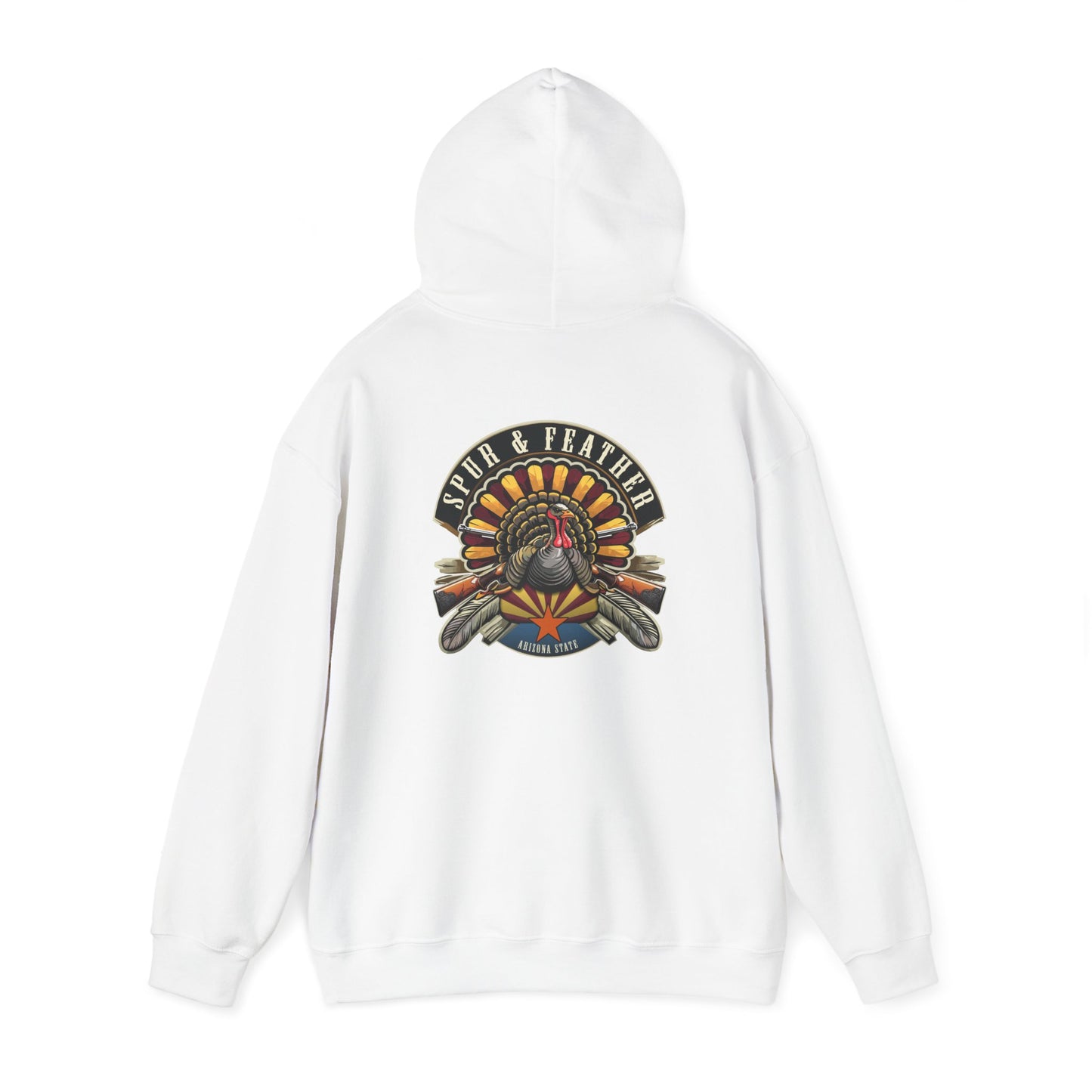 Spur & Feather Logo Hooded Sweatshirt