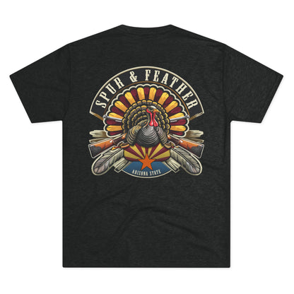 Spur & Feather Original Tri-Blend Crew Tee